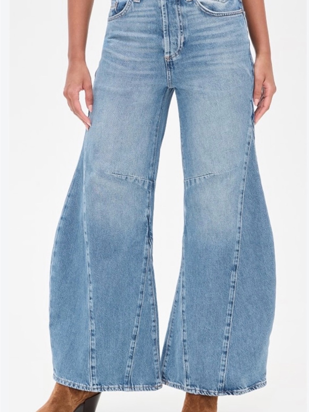 Free People Eden High Slouchy Jeans